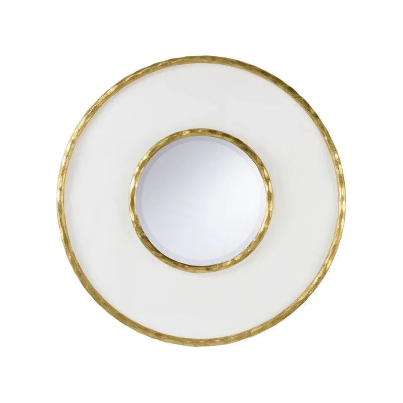 Hand Hammered and Acrylic Double Framed Wall Mirror - LOOMLAN - Chelsea House - Wall Mirrors