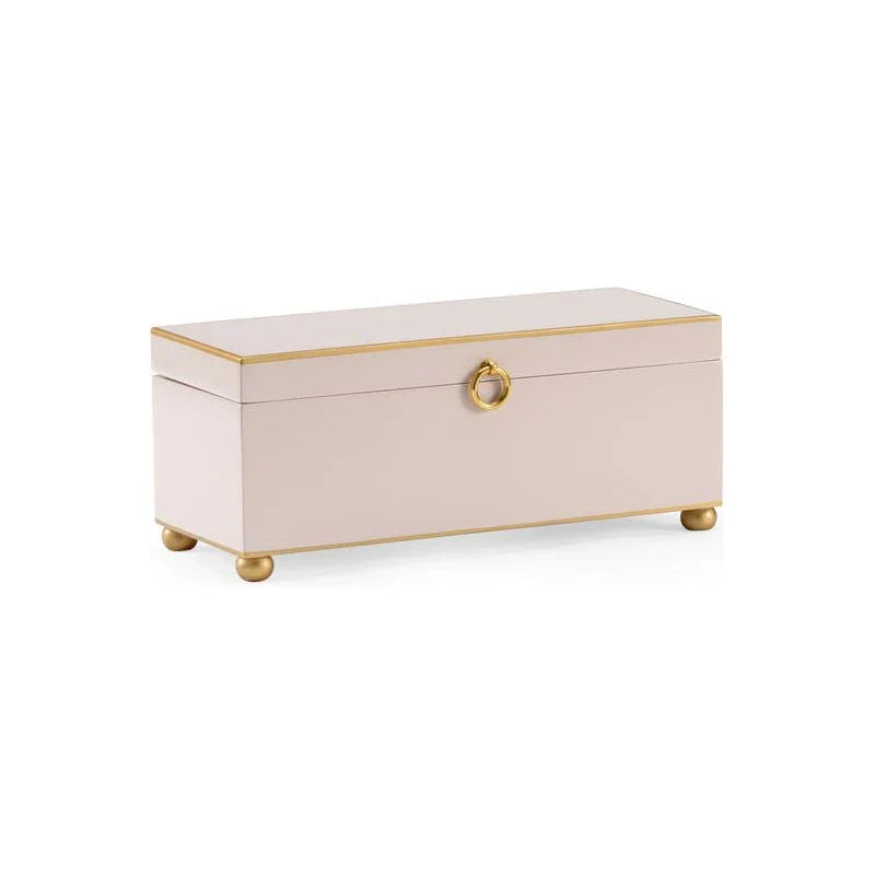 Hand Painted Wooden Rectangular Box - LOOMLAN - Chelsea House - Boxes & Bowls