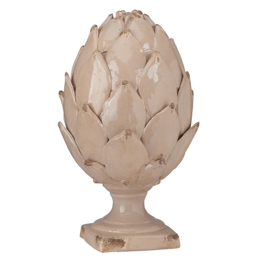 Chelsea House Handcrafted Glaze Ceramic Artichoke Sculpture