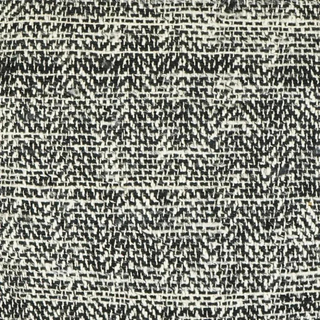 Handspun Textured Black Large Throw Pillow Insert - LOOMLAN - D.V. Kap - Throw Pillows