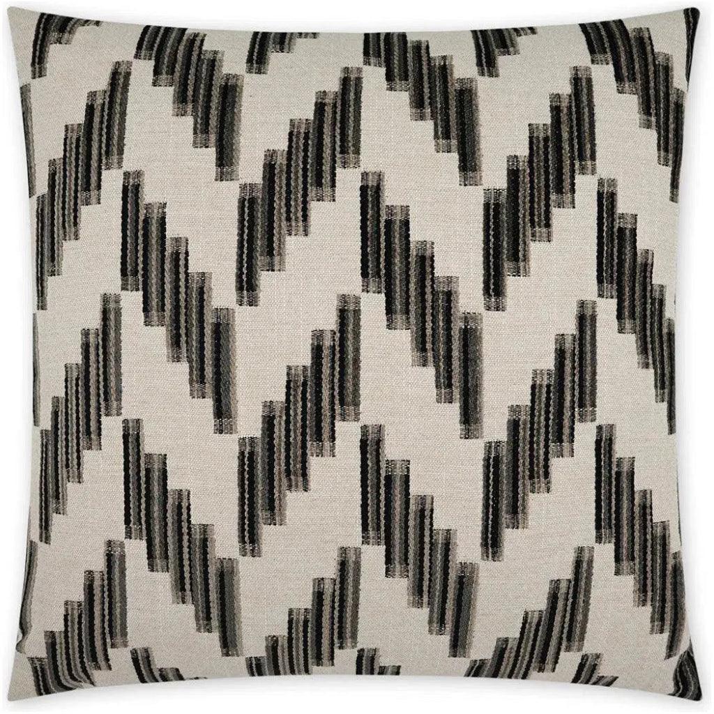 Harcourt Ebony Global Taupe Large Throw Pillow Insert - LOOMLAN - D.V. Kap - Throw Pillows
