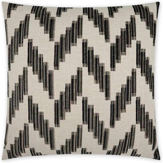 Harcourt Ebony Global Taupe Large Throw Pillow Insert - LOOMLAN - D.V. Kap - Throw Pillows