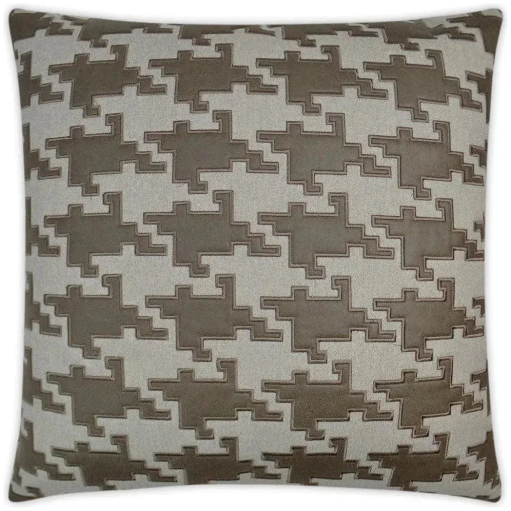 Harlan Brown Throw Pillow With Insert - LOOMLAN - D.V. Kap - Throw Pillows