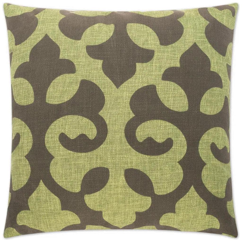 Harlow Green Green Throw Pillow With Insert - LOOMLAN - D.V. Kap - Throw Pillows