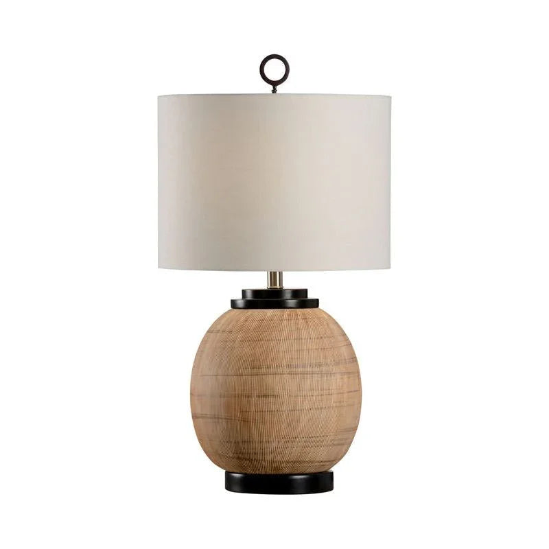 Harmony Hand Etched Ceramic Table Lamp - LOOMLAN - Wildwood - Table Lamps