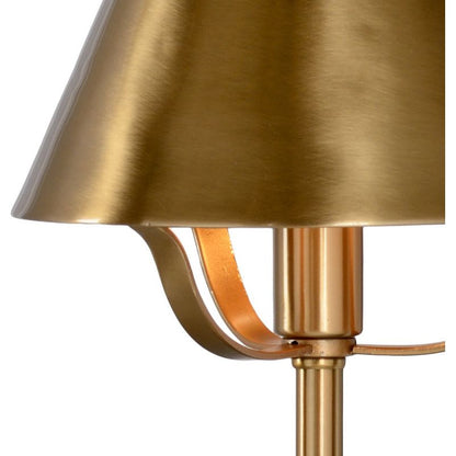 Hayes Antique Brass Finish Table Lamp - LOOMLAN - Chelsea House - Table Lamps
