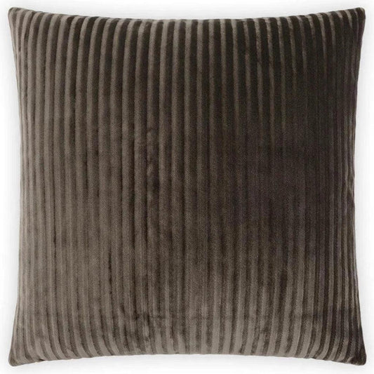 Hayworth Cedar Coffee Brown Throw Pillow Insert - LOOMLAN - D.V. Kap - Throw Pillows