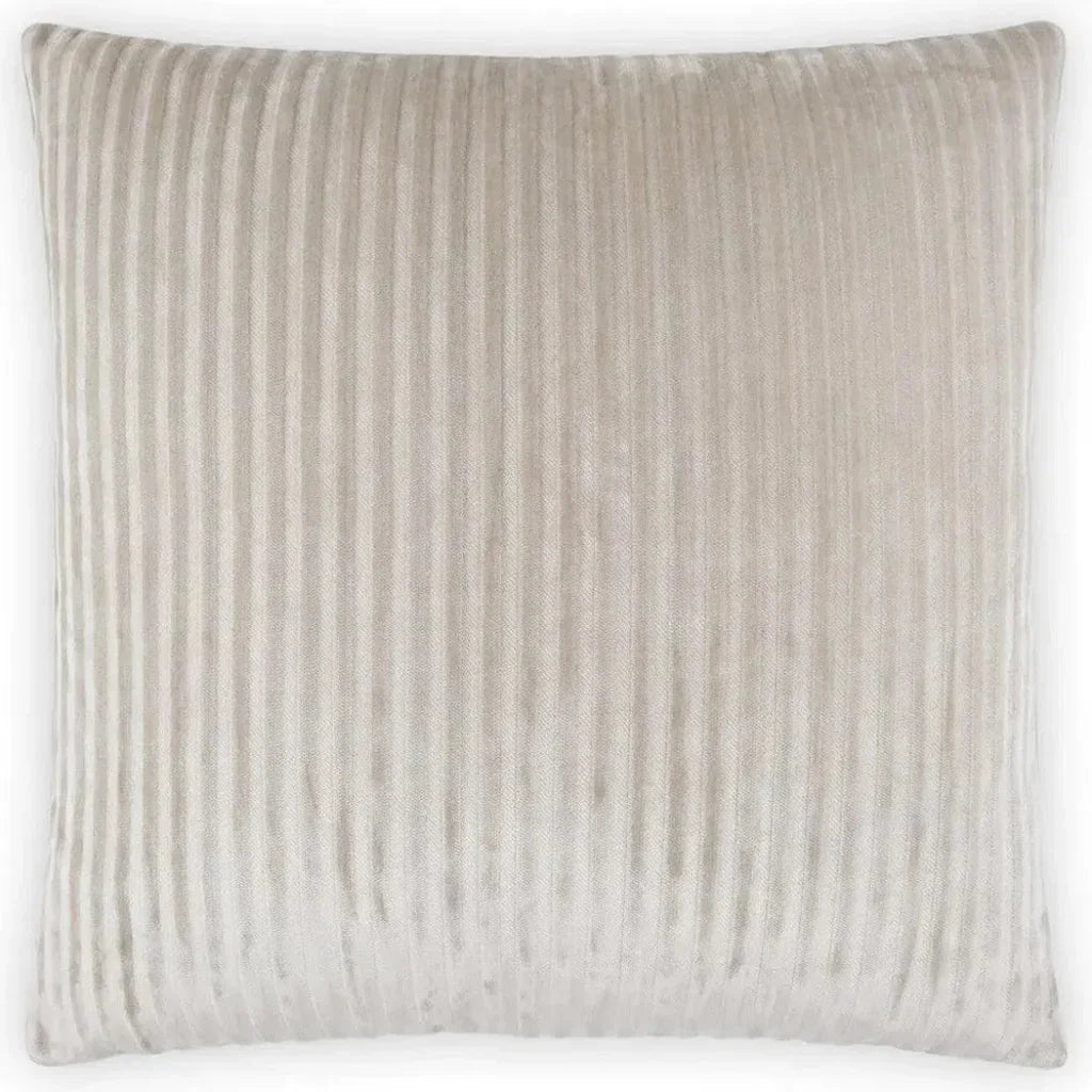 Hayworth Ecru White Throw Pillow With Insert - LOOMLAN - D.V. Kap - Throw Pillows