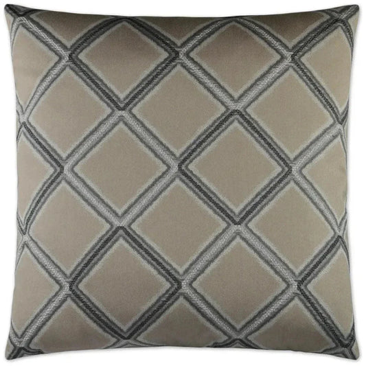 Hekla Granite Brown Throw Pillow With Insert - LOOMLAN - D.V. Kap - Throw Pillows