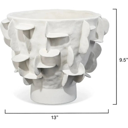 Helios Hand Formed Ceramic Vase - LOOMLAN - Jamie Young - Vases & Jars