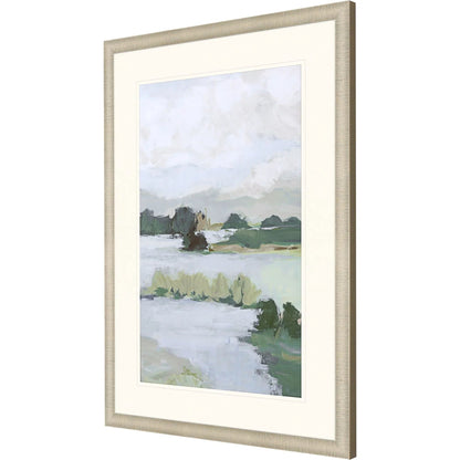 Here Comes the Sun Green Canvas Art