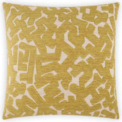 D.V. Kap Hero Dijon Yellow Throw Pillow With Insert