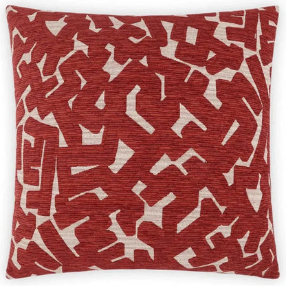 D.V. Kap Hero Paprika Red Throw Pillow With Insert