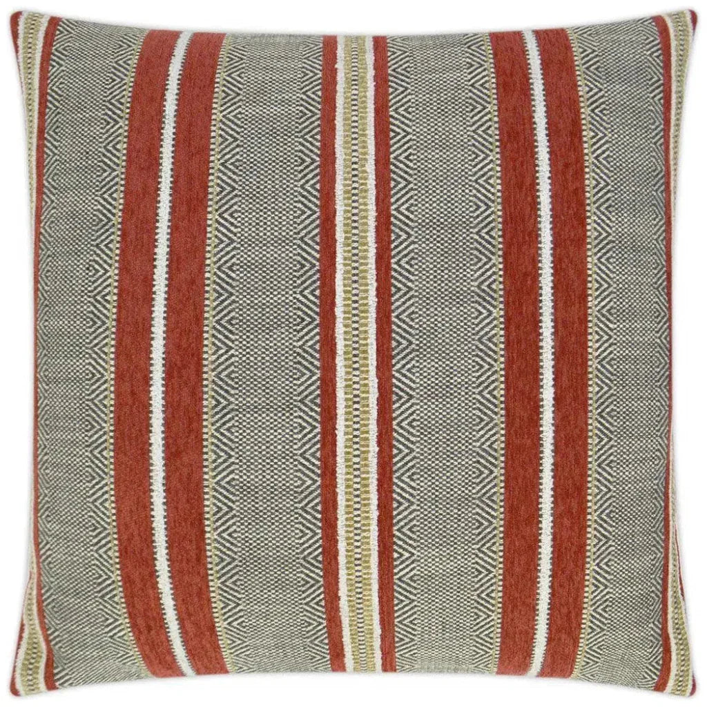 D.V. Kap Highland Chili Red Throw Pillow With Insert