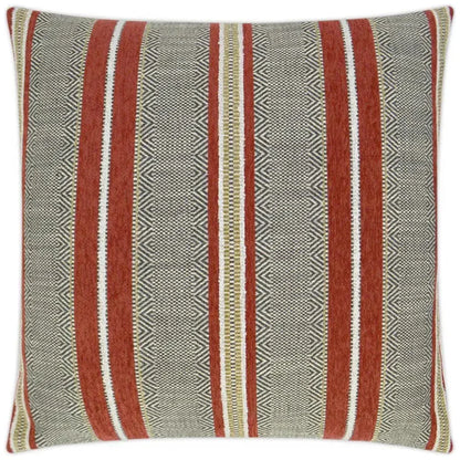 D.V. Kap Highland Chili Red Throw Pillow With Insert