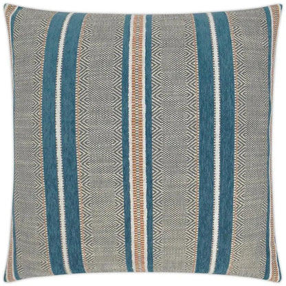 Highland Lake Blue Throw Pillow With Insert - LOOMLAN - D.V. Kap - Throw Pillows