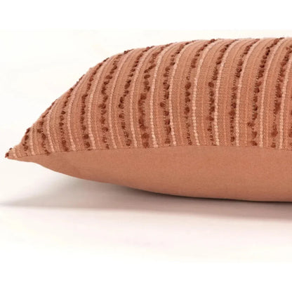 Hilda Textured Lumbar Rectangle Decorative Pillows - LOOMLAN - LOOMLAN - Throw Pillows