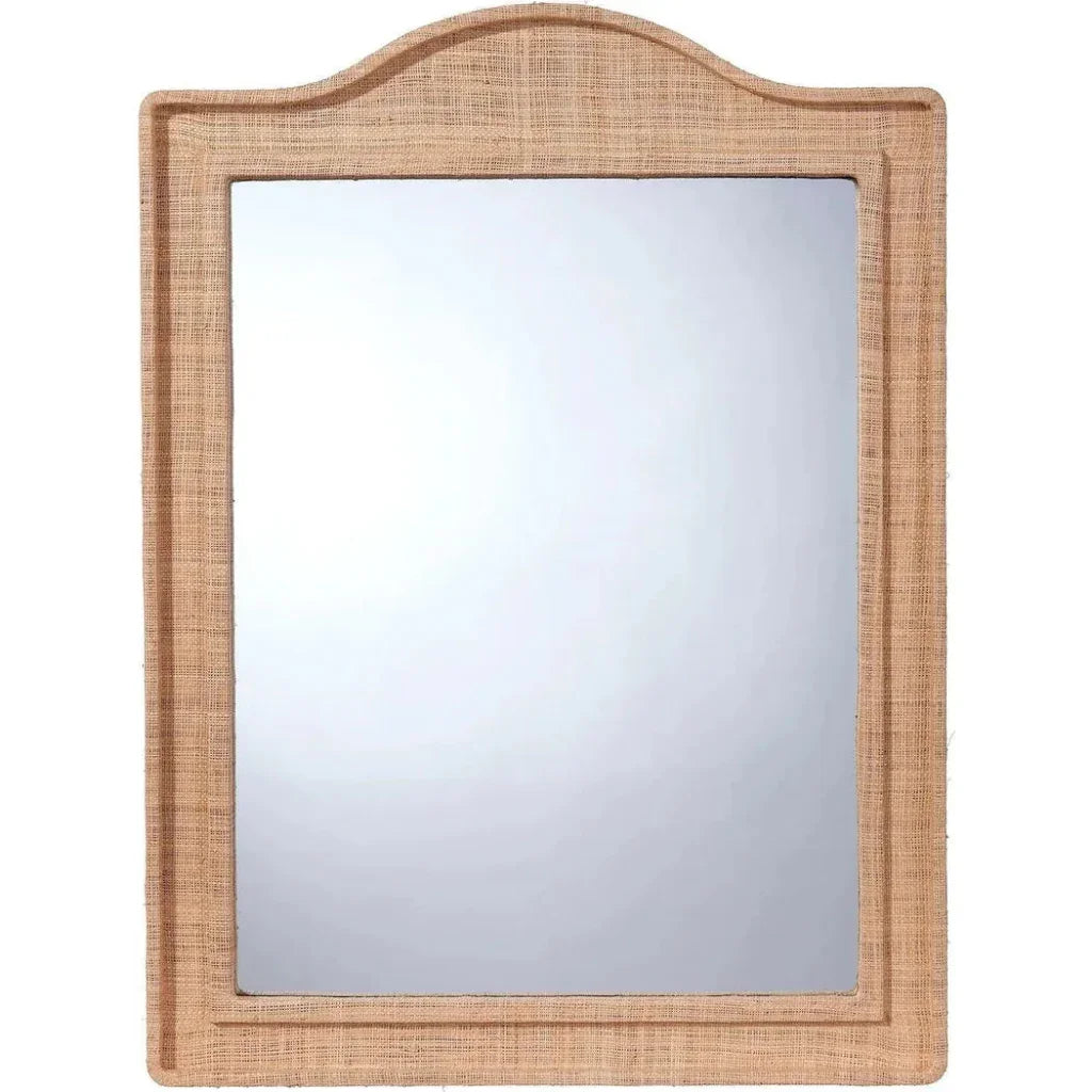 Hilltop Raffia ArchWall Mirror - LOOMLAN - Jamie Young - Wall Mirrors