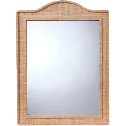 Hilltop Raffia ArchWall Mirror - LOOMLAN - Jamie Young - Wall Mirrors