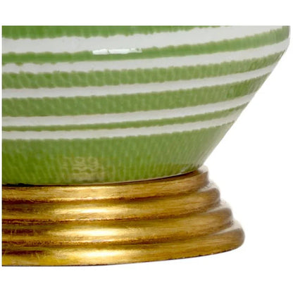 Hive Drum Shade Antique Gold Leaf Base Table Lamp - LOOMLAN - Chelsea House - Table Lamps