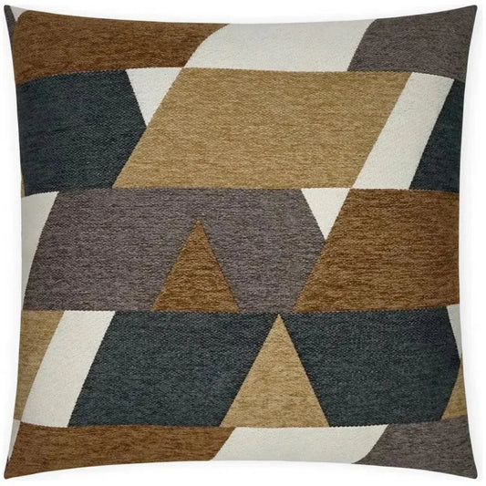 Hooray Earth Brown Taupe Large Throw Pillow Insert - LOOMLAN - D.V. Kap - Throw Pillows