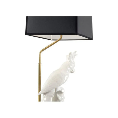 Hope Parrot Design Ceramic Table Lamp - LOOMLAN - Chelsea House - Table Lamps