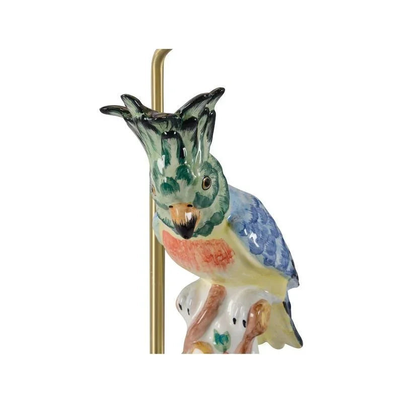 Hope Parrot Design Ceramic Table Lamp - LOOMLAN - Chelsea House - Table Lamps