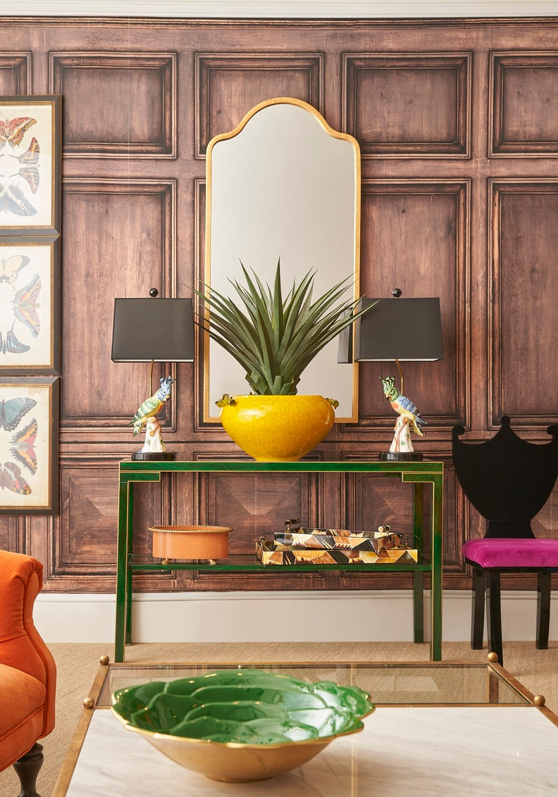 Hope Parrot Italian Ceramic Table Lamp