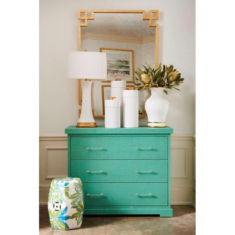 Hopper Gold Accents Smooth Finish Table Lamp - LOOMLAN - Chelsea House - Table Lamps