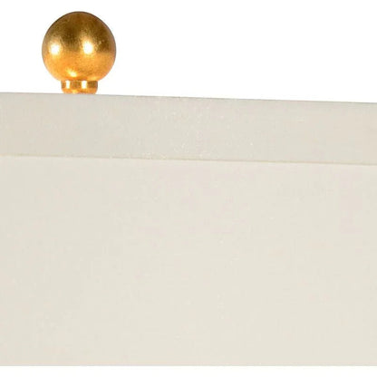 Hopper Gold Accents Smooth Finish Table Lamp - LOOMLAN - Chelsea House - Table Lamps
