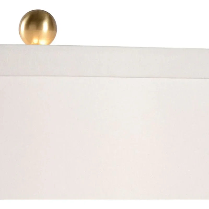 Hopper Gold Accents Smooth Finish Table Lamp - LOOMLAN - Chelsea House - Table Lamps