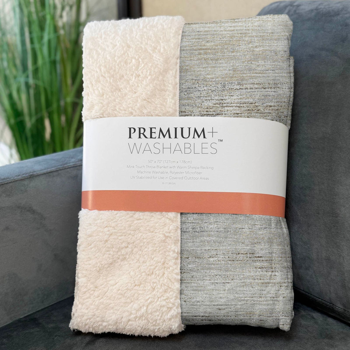 Horizontal Bars 50" x 70" Throw Blanket -- view 4