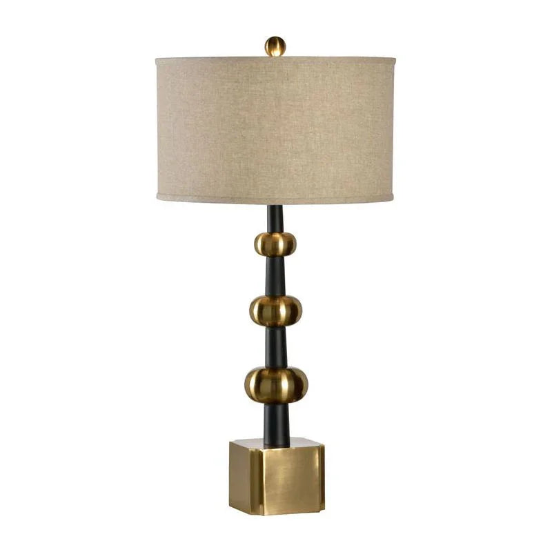 Hudson Oval Brass Balls Table Lamp - LOOMLAN - Wildwood - Table Lamps