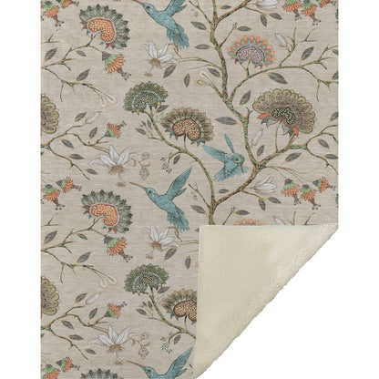Hummingbirds 50" x 70" Throw Blanket -- view 2