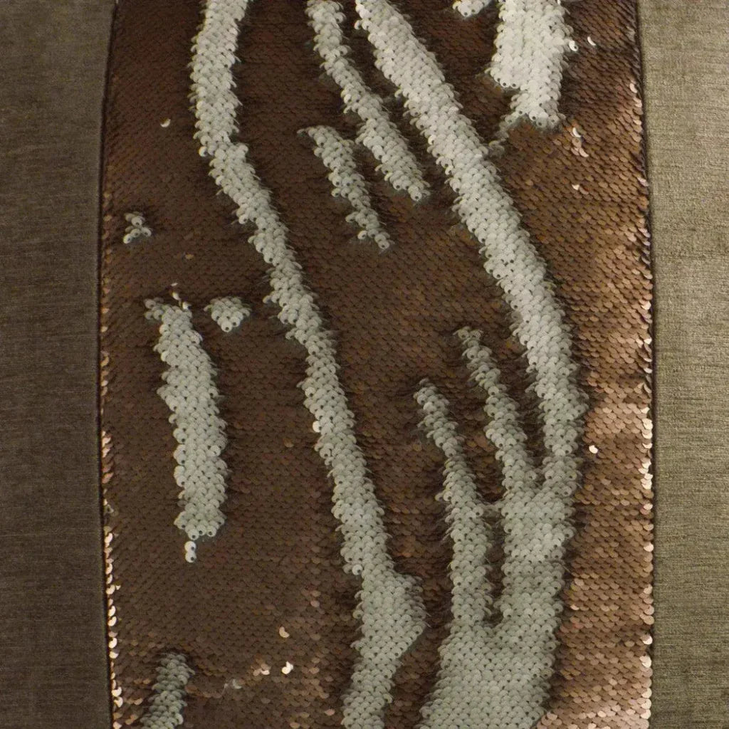 Hylee II Bronze Brown Throw Pillow Insert - LOOMLAN - D.V. Kap - Throw Pillows