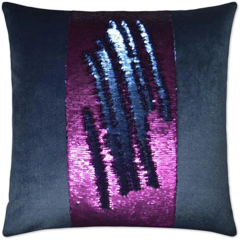 Hylee II Magenta Blue Throw Pillow Insert - LOOMLAN - D.V. Kap - Throw Pillows