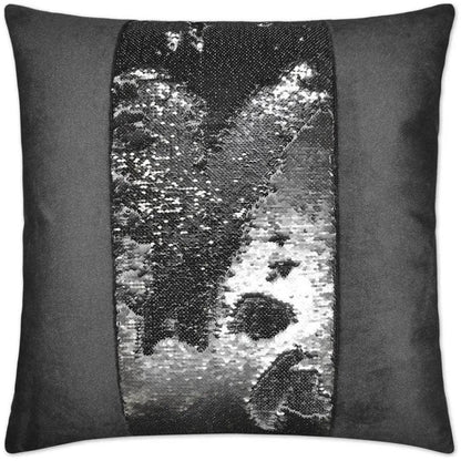 Hylee II Pewter Grey Throw Pillow Insert - LOOMLAN - D.V. Kap - Throw Pillows