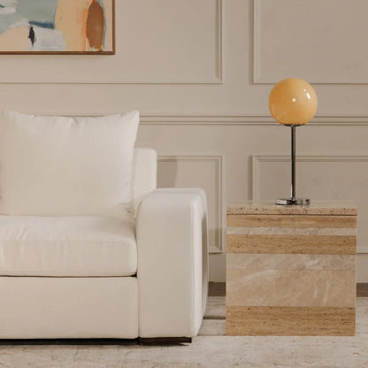 Ida Silver Metal Base Table Lamp - LOOMLAN - Moe's Home - Table Lamps