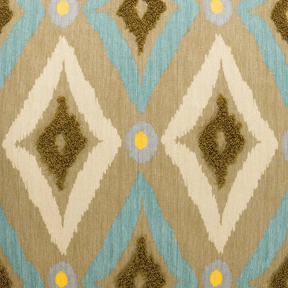 Ikat Pool Multi Color Throw Pillow Insert - LOOMLAN - D.V. Kap - Throw Pillows