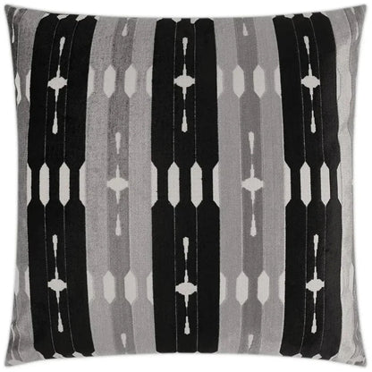 Industrious Black Throw Pillow With Insert - LOOMLAN - D.V. Kap - Throw Pillows