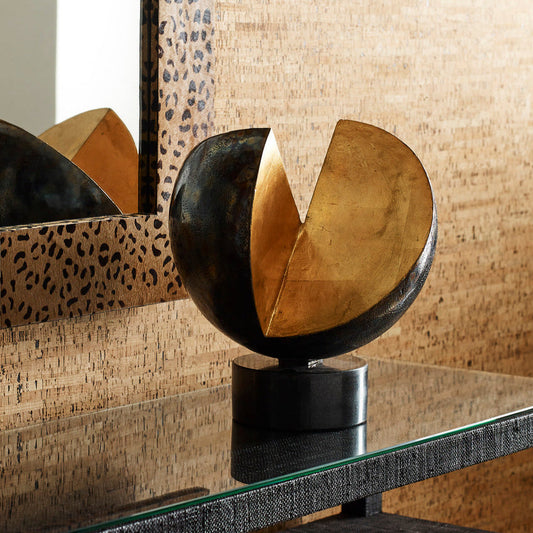 Influencer Decorative Gold Sculpture