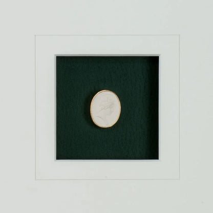 Intaglio In Gold Leaf Framed Artwork-Framed Wall Art-Chelsea House-LOOMLAN