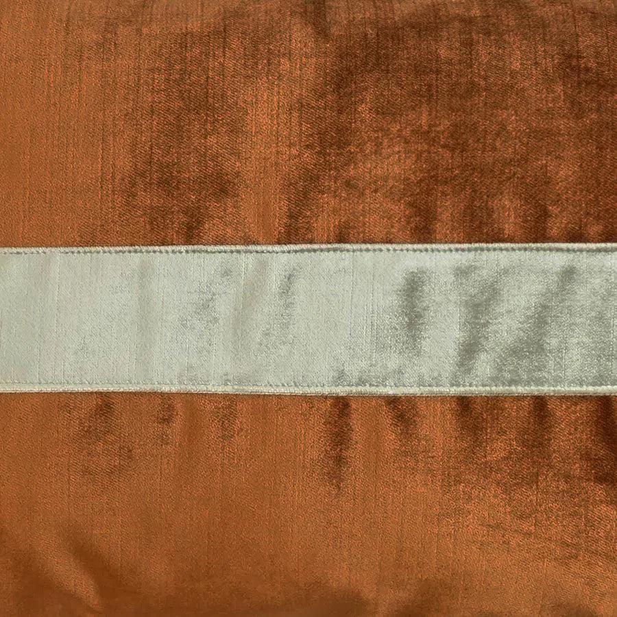 Iridescence Band Lumbar Orange Throw Pillow Insert - LOOMLAN - D.V. Kap - Throw Pillows