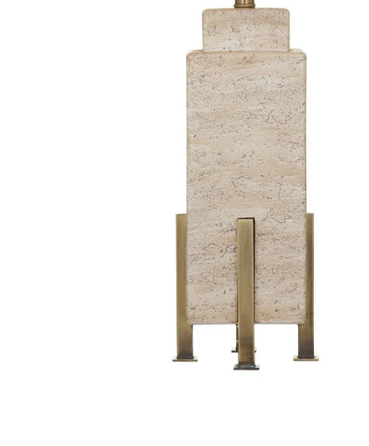 Iris Brown Concrete Table Lamp - LOOMLAN - Bassett Mirror - Table Lamps