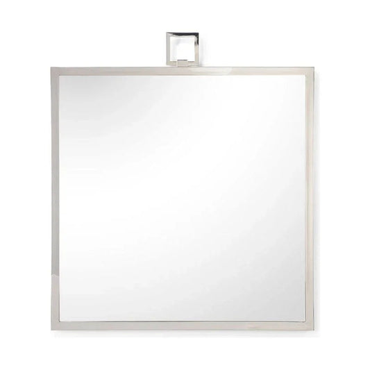 Iron Framed Square Wall Mirror - LOOMLAN - Chelsea House - Wall Mirrors