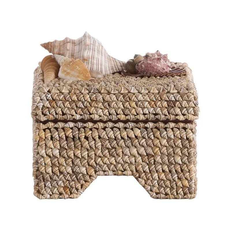 Island Shell Made Rectangular Box -- view 5
