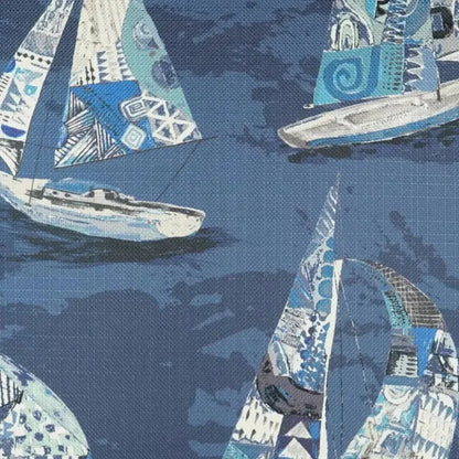 Islander Nautical Blue Large Throw Pillow Insert - LOOMLAN - D.V. Kap - Throw Pillows