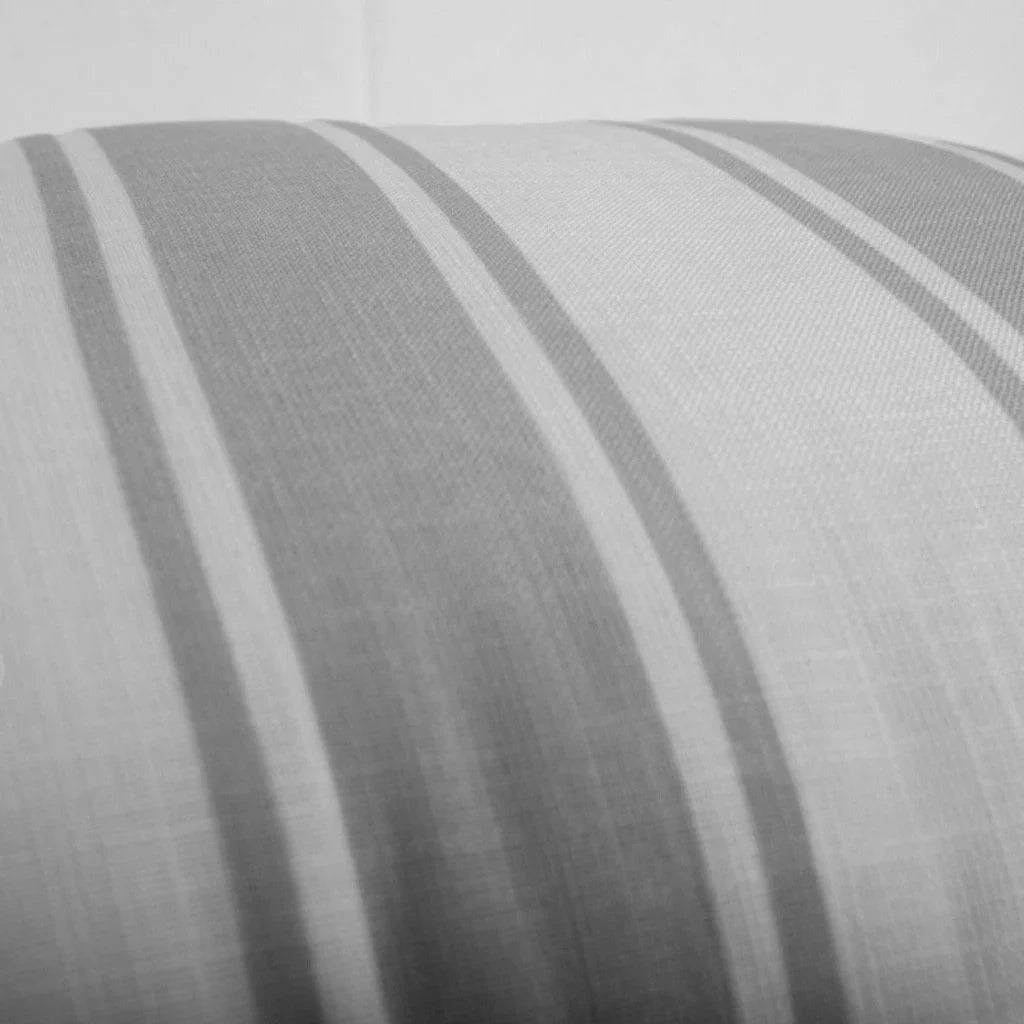 Ivy Striped Outdoor Throw Pillows-Outdoor Pillows-LOOMLAN-LOOMLAN