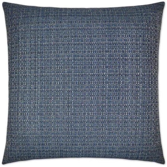 Jackie O Denim Blue Throw Pillow With Insert - LOOMLAN - D.V. Kap - Throw Pillows