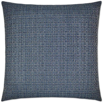 Jackie O Denim Blue Throw Pillow With Insert - LOOMLAN - D.V. Kap - Throw Pillows
